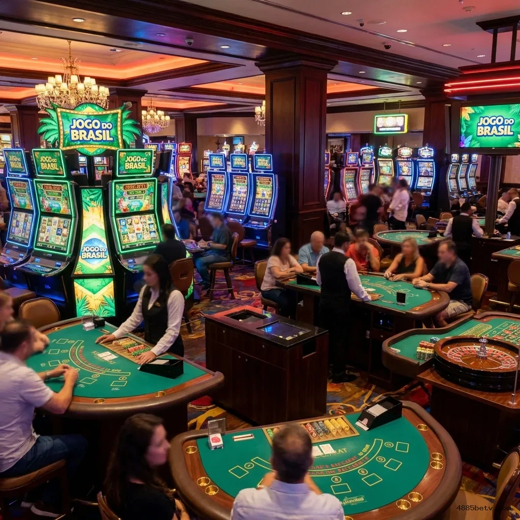 Cassino ao vivo da 4885Bet com dealers reais